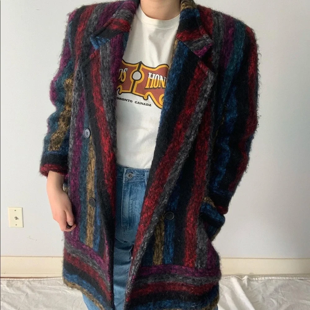 Vintage Wool Coat from Japan 70s/80s - Picture 3 of 9